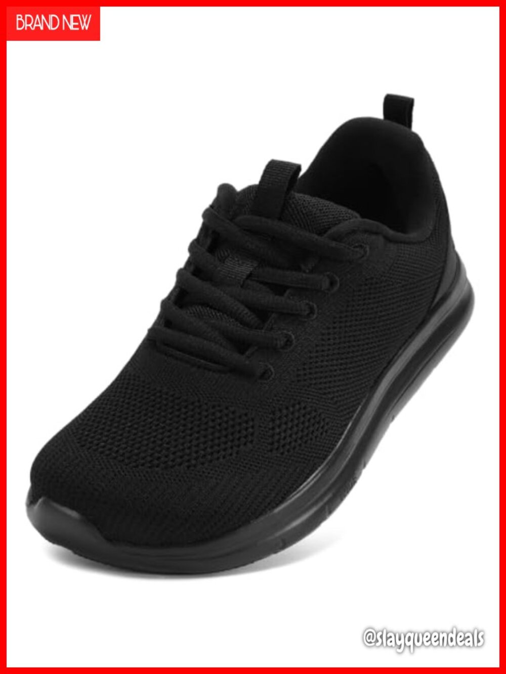 Wide Toe Box Breathable Mesh Walking Tennis Sneakers Lace Up